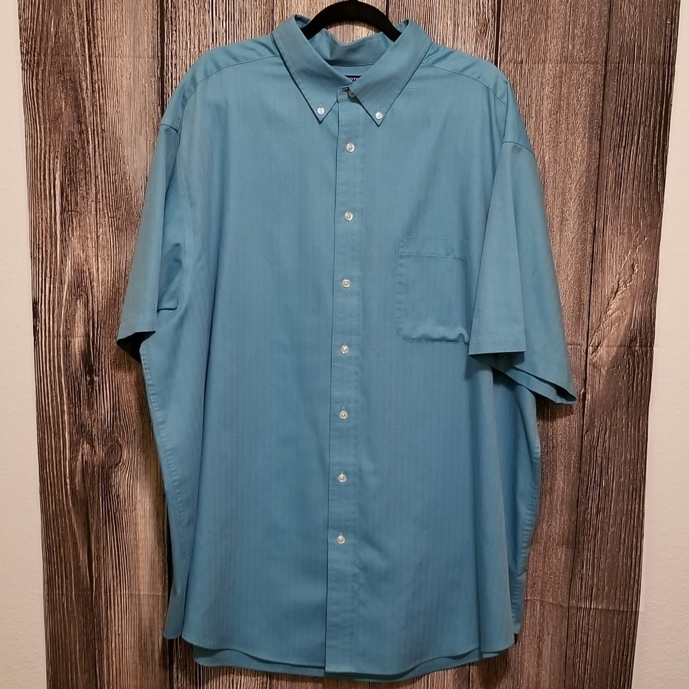 Roundtree &Yorke Big &Tall Short Sleeve Shirt